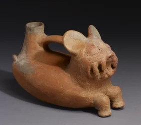 Felines Gefäß, Vicus-Kultur